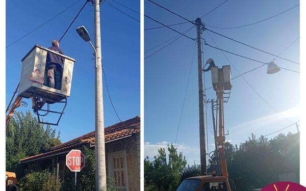 Δυτική Αχαΐα: Εργασίες στον ηλεκτροφωτισμό – Παραμένει χωρίς αντιδήμαρχο ο τομέας