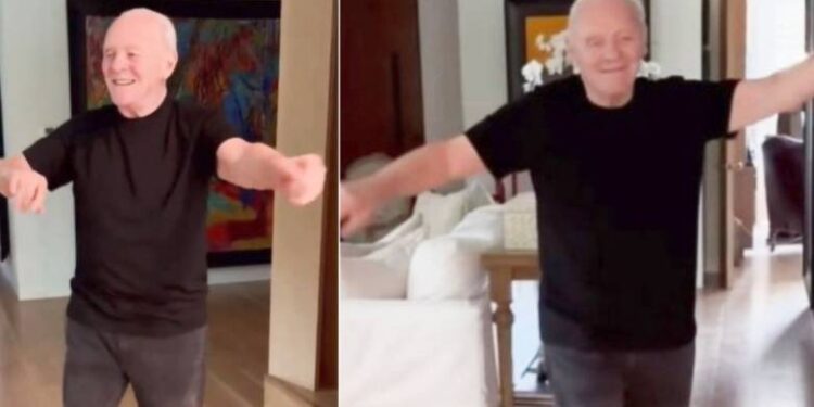 Άντονι Χόπκινς: Χορεύει συρτάκι στα 86 του!