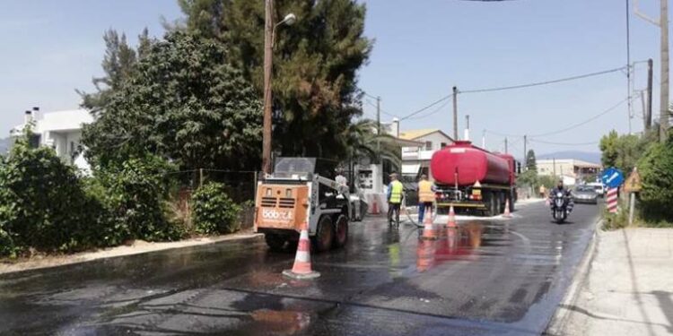 Πάτρα: Μέχρι τις 16 Νοεμβρίου θα παραμείνει κλειστή η παλαιά Εθνική, στην Παραλία, λόγω των εργασιών