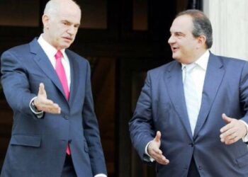 Πάτρα: Επίθεση του Γιώργου Παπανδρέου στην κυβέρνηση και στον πρώην πρωθυπουργό Κώστα Καραμανλή