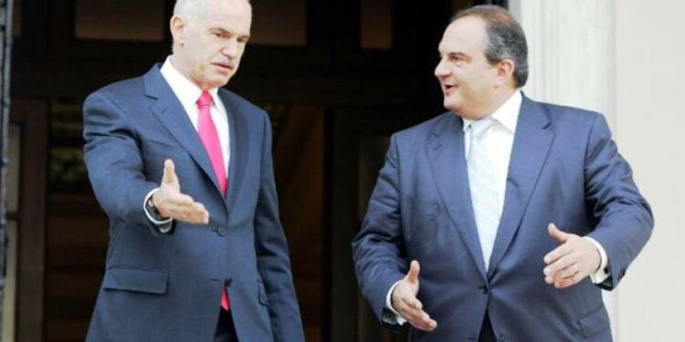 Πάτρα: Επίθεση του Γιώργου Παπανδρέου στην κυβέρνηση και στον πρώην πρωθυπουργό Κώστα Καραμανλή