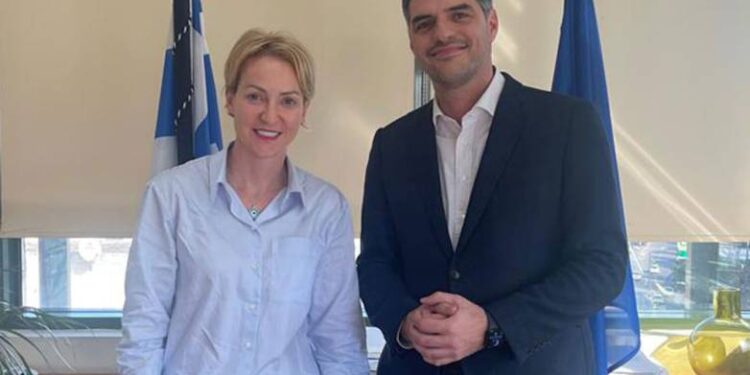 Ανδρέας Τσώκος: Συνάντηση με την Υφυπουργό Ενέργειας και Περιβάλλοντος Αλεξάνδρα Σδούκου