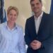 Ανδρέας Τσώκος: Συνάντηση με την Υφυπουργό Ενέργειας και Περιβάλλοντος Αλεξάνδρα Σδούκου