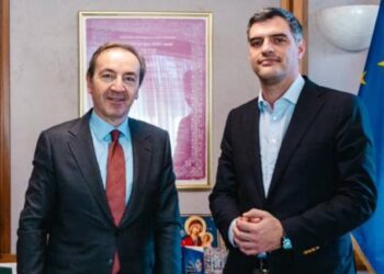 “Ανεβάζει” στροφές ο Τσώκος – Με τον Υφυπουργό Δικαιοσύνης Ιωάννη Μπούγα συναντήθηκε ο πολιτευτής ΝΔ Αχαΐας