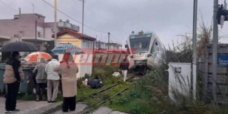 Πάτρα: Παραλίγο τραγωδία – Σύγκρουση τρένου με ΙΧ – Ένας τραυματίας ΦΩΤΟ & ΒΙΝΤΕΟ