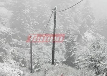 Αχαΐα: Το έχει… στρώσει στα ορεινά του νομού – ΒΙΝΤΕΟ