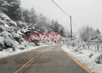 Καιρός: Στην «κατάψυξη» και σήμερα η χώρα – Μονοψήφιες θερμοκρασίες στην Αχαΐα – Χιονίζει συνεχώς στα Καλάβρυτα