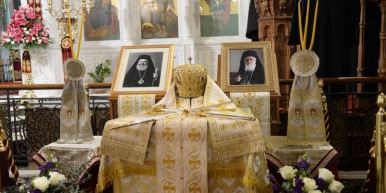 Mνημόσυνο Αρχιεπισκόπων Χριστοδούλου και Αναστασίου στην Πάτρα