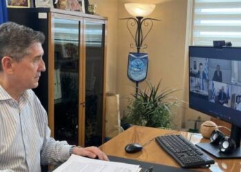 Ο Δήμαρχος Δυτικής Αχαΐας, Γρ. Αλεξόπουλος σε τηλεδιάσκεψη με τον υφυπουργό παρά τω Πρωθυπουργώ με τα αιτήματα της περιοχής