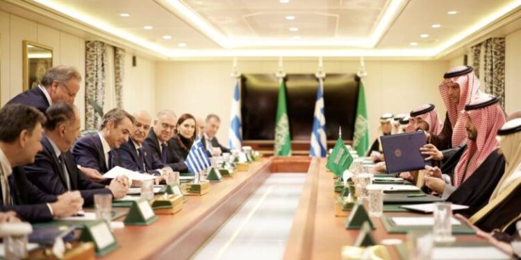 Κ. Μητσοτάκης: Ελλάδα και Σαουδική Αραβία ενισχύουν τη διμερή τους συνεργασία στο ανώτατο δυνατό επίπεδο