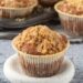 Muffins με μήλο και crumble κανέλας