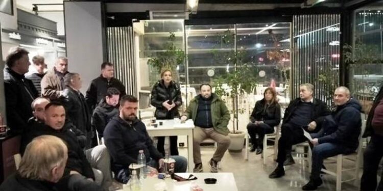 Στην κινητοποίηση των αγροτών της Δυτικής Αχαΐας η Κατερίνα Σολωμού