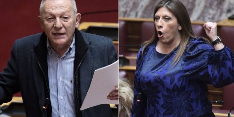 Σφοδρή αντιπαράθεση ανάμεσα στη Ζωή Κωνσταντοπούλου και τον Θανάση Παφίλη 