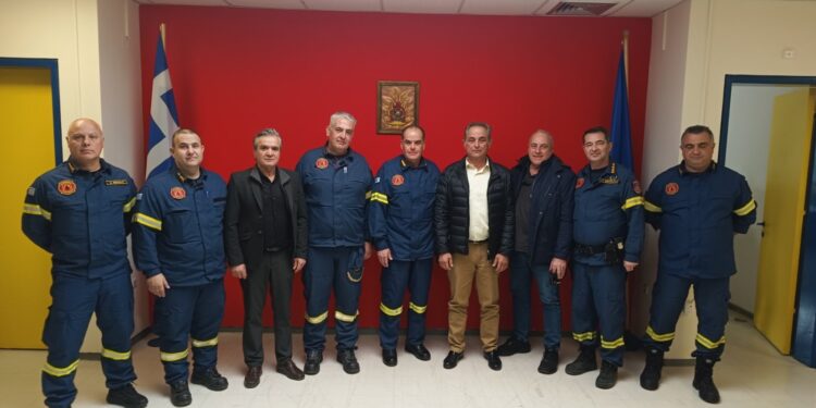 Ταπεινός και Κυριακόπουλος στην πίτα της Π.Υ. ΒΙ.ΠΕ. Πατρών