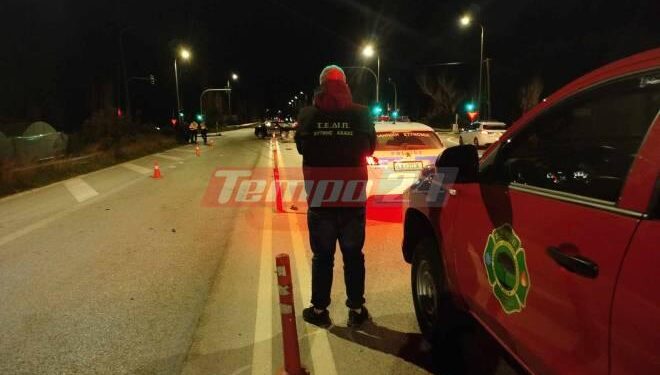 Πατρών – Πύργου: Σοβαρό τροχαίο στο ύψος του Ριόλου
