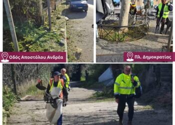 Δυτική Αχαΐα: Καθημερινά εργασίες καθαρισμού