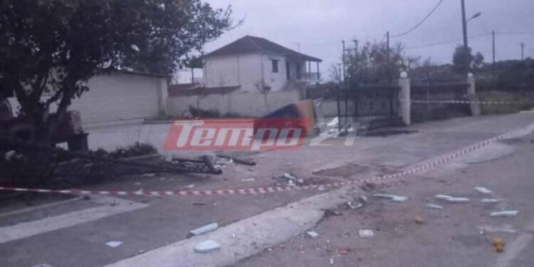 Λάππα Αχαΐας: Έκλεψαν το ΑΤΜ, αλλά …το έχασαν στο δρόμο – ΦΩΤΟ