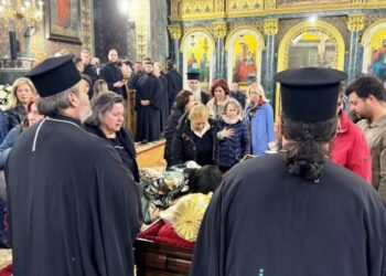 Το ύστατο «χαίρε» στον αείμνηστο Μητροπολίτη πρώην Θεσσαλονίκης Άνθιμο