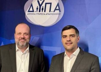 Ανδρέας Τσώκος: Συνάντηση με τον Πρόεδρο της ΔΥΠΑ Σπύρο Πρωτοψάλτη