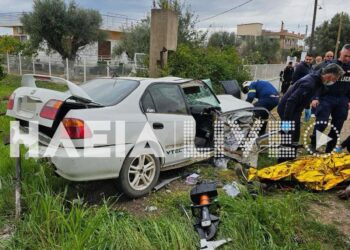 Σοβαρό τροχαίο στην Αμαλιάδα – ΦΩΤΟ