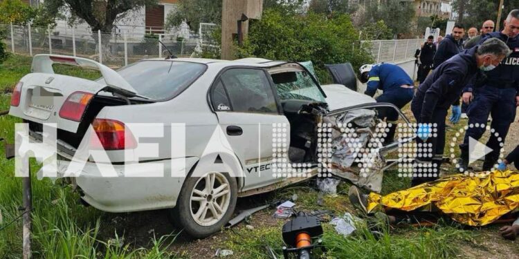 Σοβαρό τροχαίο στην Αμαλιάδα – ΦΩΤΟ