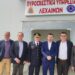 Ταπεινός και Κυριακόπουλος στο νέο κτίριο της Πυροσβεστικής Υπηρεσίας Λεχαινών