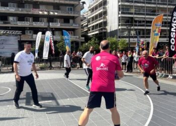 Ο Περιφερειάρχης έπαιξε μπάσκετ! (ΦΩΤΟ)