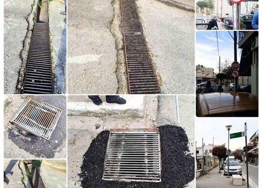Δυτική Αχαΐα: Απομακρύνονται σπασμένες πινακίδες και σχάρες υδροσυλλογής