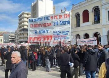 Απεργία 9ης Απριλίου στην Πάτρα: Στους δρόμους σωματεία και εργαζόμενοι (ΦΩΤΟ)