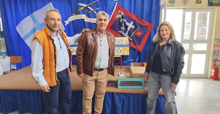 Σύλλογος Αλισσαίων “Πείρος”: Άλλος ένας υπολογιστής δωρεά στο δημοτικό σχολείο