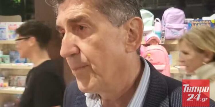 Πάτρα: Από θαύμα γλύτωσε ο Δήμαρχος Δυτ. Αχαΐας Γρηγόρης Αλεξόπουλος από τα μάρμαρα που έπεσαν στην Γούναρη – ΒΙΝΤΕΟ