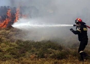Μεγάλη φωτιά σε καταυλισμό εργατών γης στη Μανωλάδα – Aκούγονται εκρήξεις (ΦΩΤΟ)