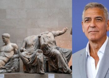 George Clooney: Επιμένει στην επιστροφή των Γλυπτών του Παρθενώνα – «Θα συνεχίσουμε να πιέζουμε μέχρι να γίνει»