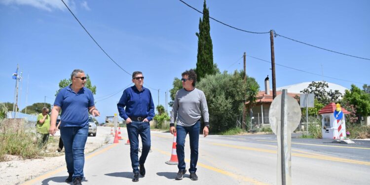 Αλεξόπουλος: Αυτοψία στην αερογέφυρα της Κάπελης από Κάτω Αχαΐα προς Πετροχώρι – ΦΩΤΟ