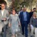 Πάτρα: Η Λίνα Μενδώνη στο Κάστρο για την αποκατάσταση δύο προμαχώνων – ΦΩΤΟ