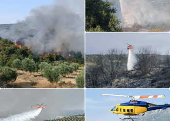 Το πρώτο επικίνδυνο περιστατικό δασικής πυρκαγιάς στις Βελιτσές Δυτικής Αχαΐας