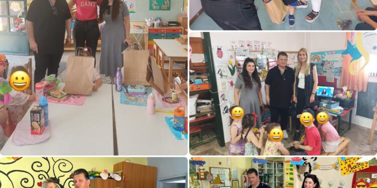 Χαμόγελα και ενθουσιασμός σε Νηπιαγωγεία του Δήμου Δυτικής Αχαΐας