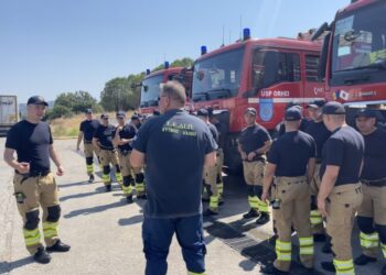 ΣΕΔΙΠ Δυτικής Αχαΐας: Στην τελετή υποδοχής Μολδαβών πυροσβεστών