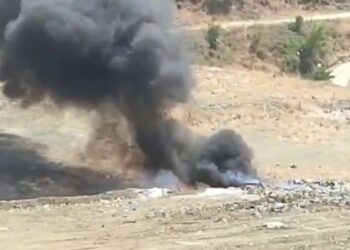 Φωτιά στο ΧΥΤΑ Φλόκα