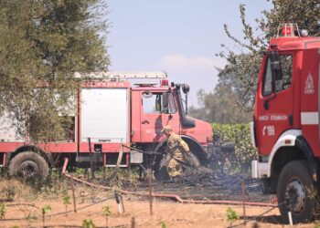 Φωτιά στον Ριόλο – Δύσκολη και η σημερινή μέρα