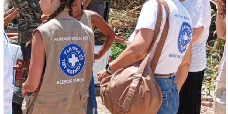 Δυτική Αχαΐα: Ανθρωπιστικές δράσεις για την ανακούφιση των πυρόπληκτων