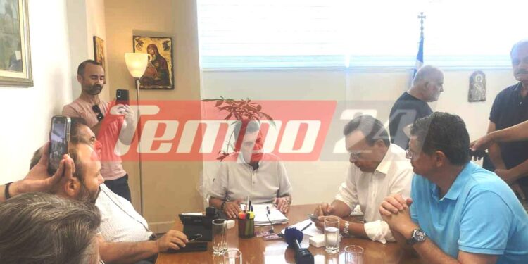 Στη Δυτική Αχαΐα ο Φάμμελος για τις καταστροφές από τις φωτιές