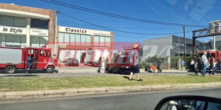 Πάτρα: Σφοδρή σύγκρουση στην Εθνική – Τούμπαρε αυτοκίνητο (ΦΩΤΟ)