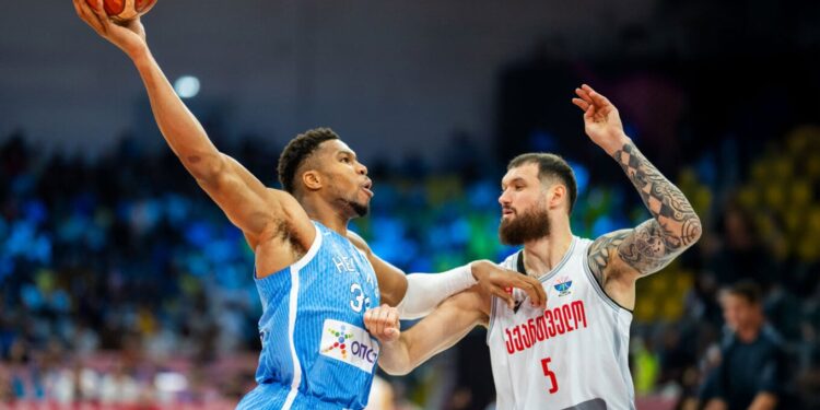 Γεωργία – Ελλάδα 53-94: «Πάρτι» πρόκρισης για την Εθνική μπάσκετ