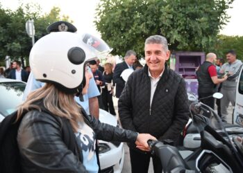 «Μπλόκο» ευαισθητοποίησης των δικυκλιστών στην Κάτω Αχαΐα – ΦΩΤΟ