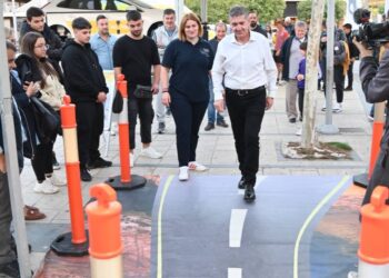 «Μπλόκο» ευαισθητοποίησης των δικυκλιστών στην Κάτω Αχαΐα – ΦΩΤΟ
