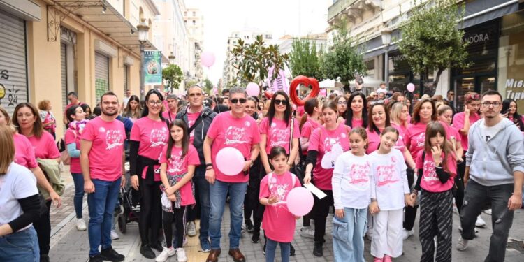 Ο Δήμος Δυτικής Αχαΐας στο Pink the City 2025 – Γρ. Αλεξόπουλος: Κάθε βήμα κι ένα άλμα στην πρόληψη