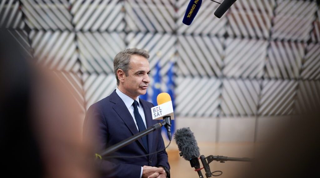 Μητσοτάκης από Βρυξέλλες: Όσο η Τουρκία έχει το casus belli και αμφισβητεί την κυριαρχία ελληνικών νησιών δεν θα συμφωνήσουμε να συμμετάσχει στο πρόγραμμα SAFE