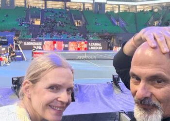 Ο Χαράλαμπος Μπονάνος απόλαυσε Τζόκοβιτς …εν δράσει