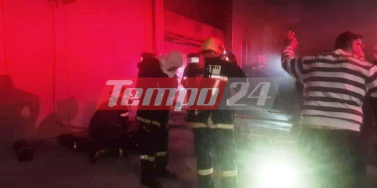 Πάτρα: Μεγάλη φωτιά σε γνωστή επιχείρηση στην περιοχή του Γλαύκου (ΦΩΤΟ – ΒΙΝΤΕΟ)